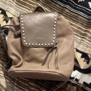 Universal Threads Studded Brown Backpack
